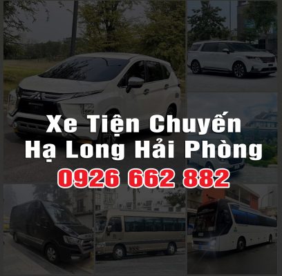 Xe Tiện Chuyến Hạ Long Hải Phòng – Trải Nghiệm Thoải Mái, Giá Tốt, Đưa Đón Tận Nơi