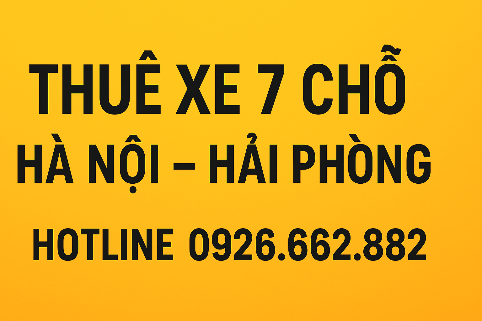 Thuê Xe 7 Chỗ Hà Nội – Hải Phòng Giá Rẻ, Tiện Nghi, An Toàn | Nhà Xe Khánh Thành